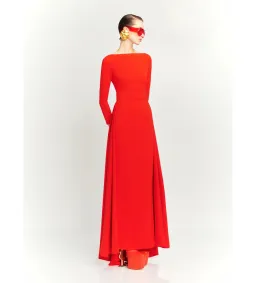 Solace London The Shayla Maxi Dress in Red Size AU 16 for rent on The Volte - image 2