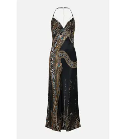Camilla Chain Detail Slip Dress in Call Me Cleopatra Size for rent on The Volte - image 4