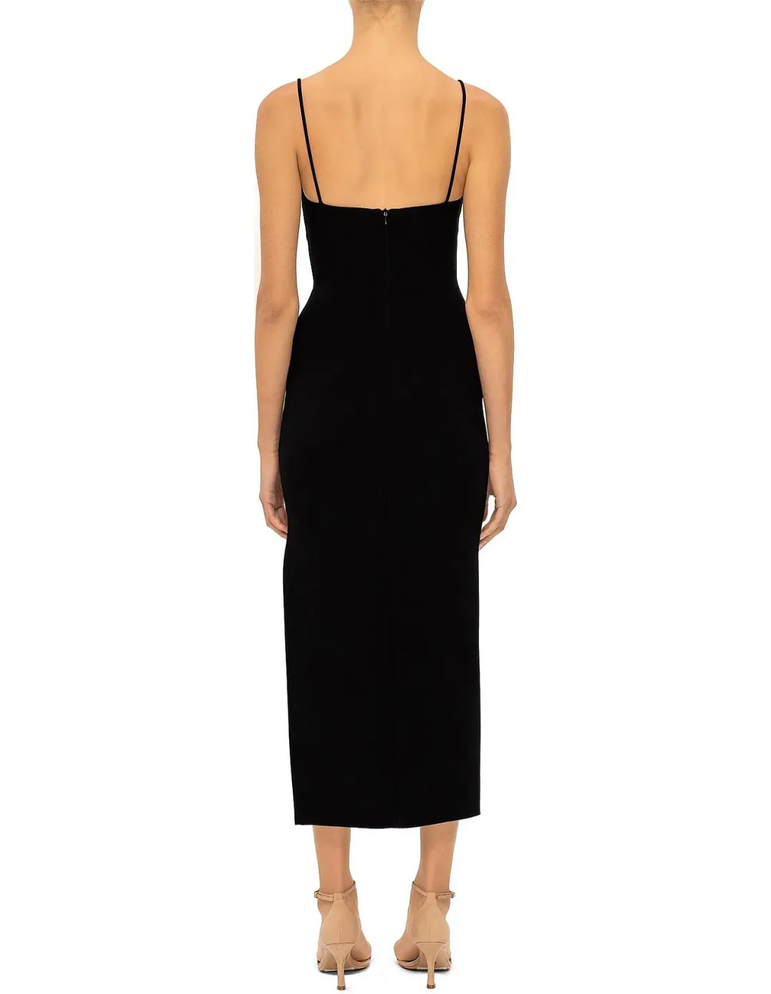 Bec & Bridge Ivy Midi Dress Black Size 10 for rent on The Volte - main image