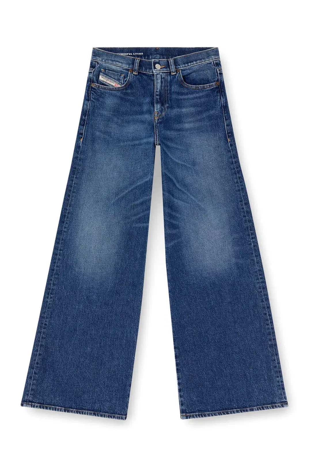 Diesel 1978 D-Akemi Blue Trousers Size 12/M for rent on The Volte - main image