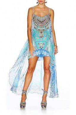 Camilla Sultans Gate Mini Dress with Overlay Size 12 for rent on The Volte - image 3