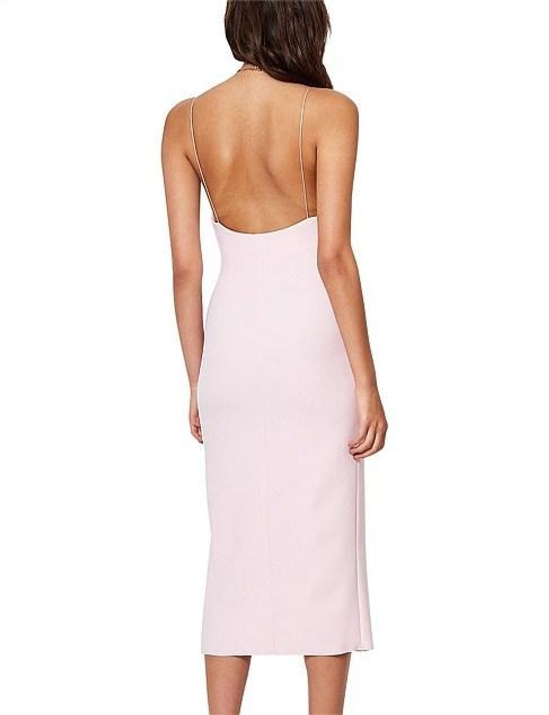 Bec & Bridge Cindy Midi Dress Pink Size 10 for rent on The Volte - main image