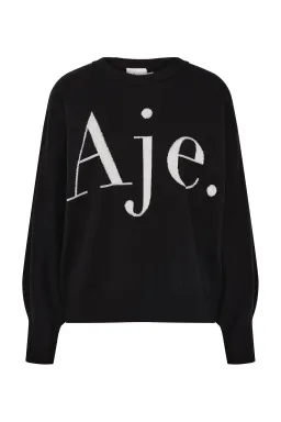 Arden Logo Knit Black Ivory Size AU  for rent on The Volte - image 2