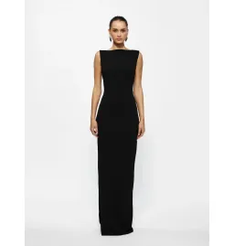 Effie Kats Aisha Maxi Gown Black Size S / AU 8 for rent on The Volte - image 1