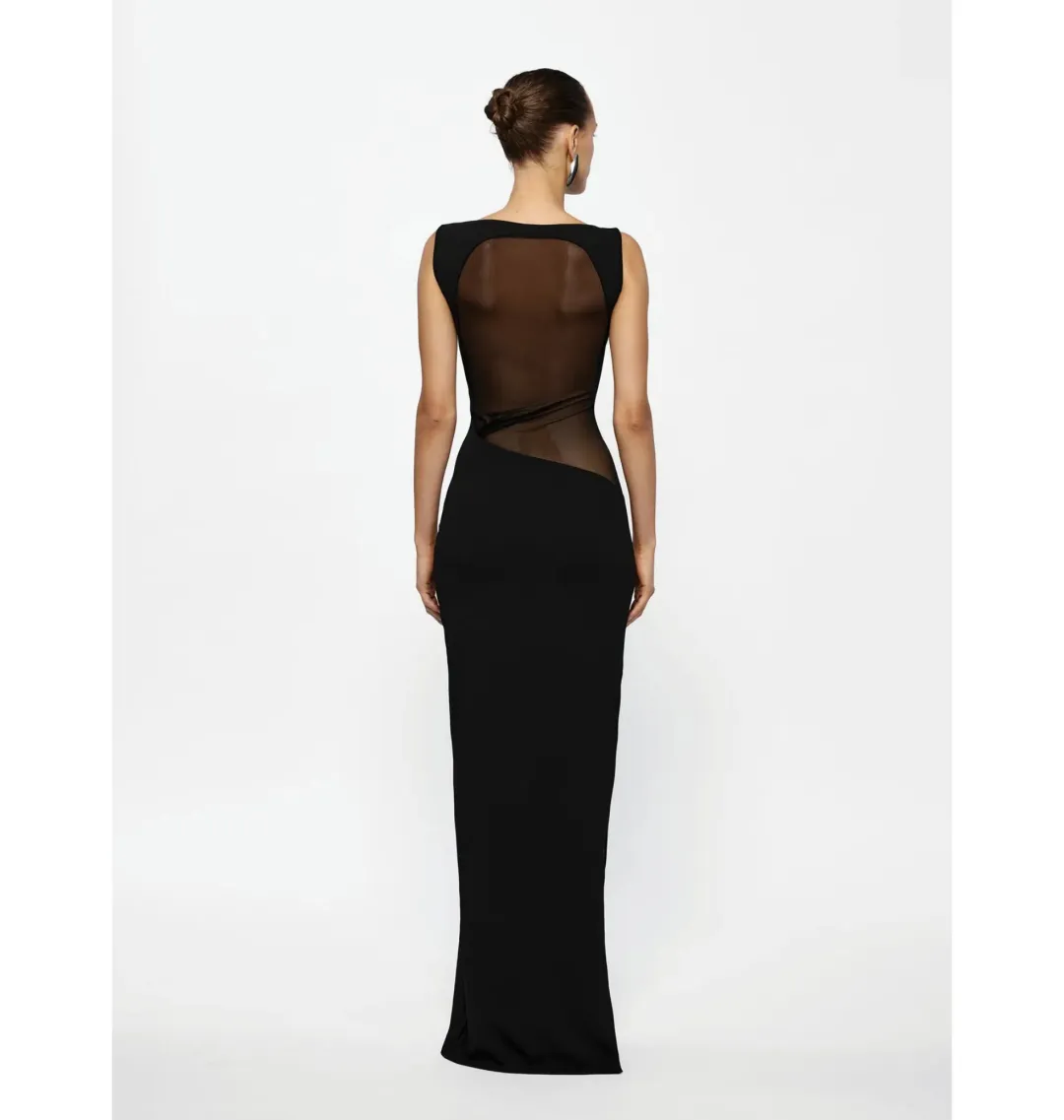 Effie Kats Aisha Maxi Gown Black Size S / AU 8 for rent on The Volte - main image