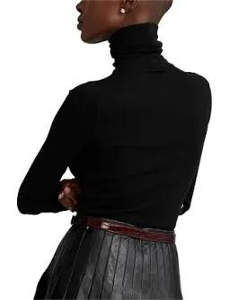 Ralph Lauren Stretch Ribbed Turtleneck Size 4/XS for rent on The Volte - image 4