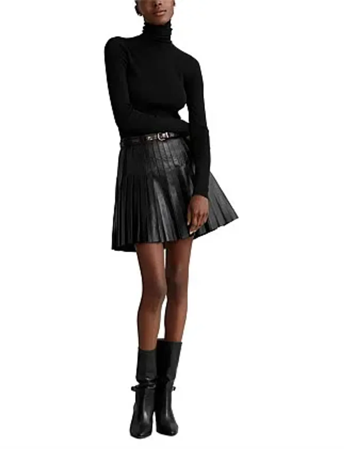 Ralph Lauren Stretch Ribbed Turtleneck Size 4/XS for rent on The Volte - main image