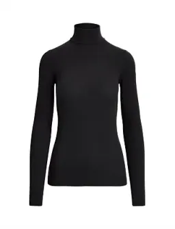 Ralph Lauren Stretch Ribbed Turtleneck Size 4/XS for rent on The Volte - image 3
