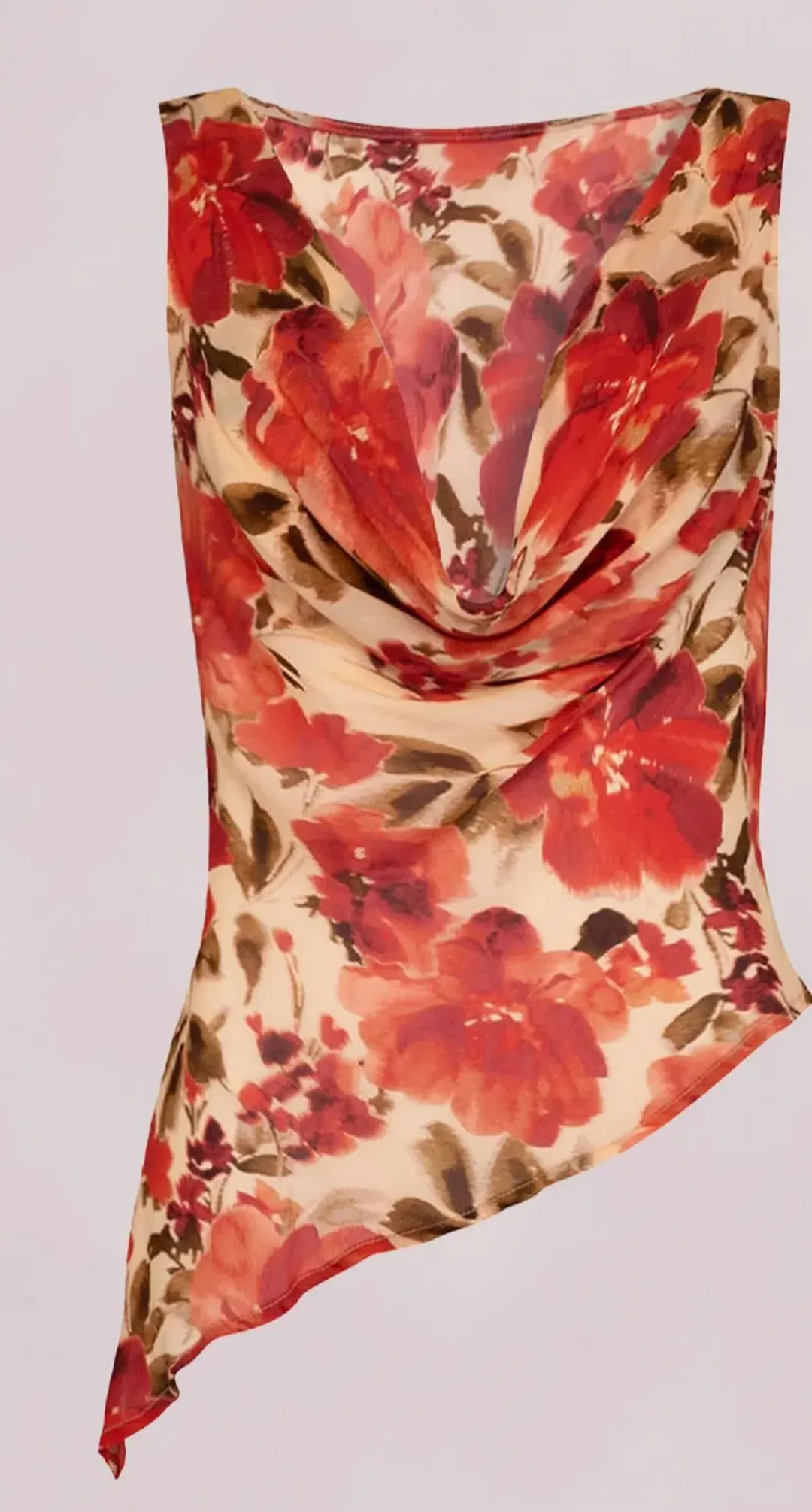 lsabelle Quinn Lucia Mini Skirt and Reina Reversible Top Camellia Floral Size 6 for rent on The Volte - main image