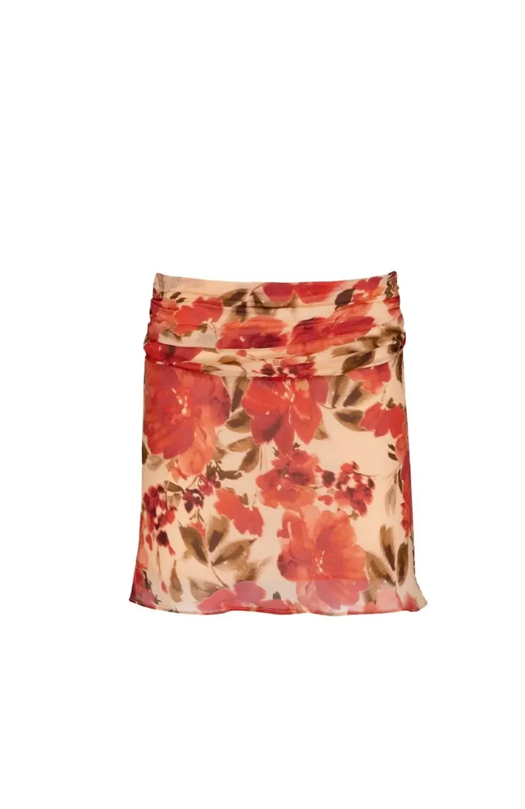 lsabelle Quinn Lucia Mini Skirt and Reina Reversible Top Camellia Floral Size 6 for rent on The Volte - main image