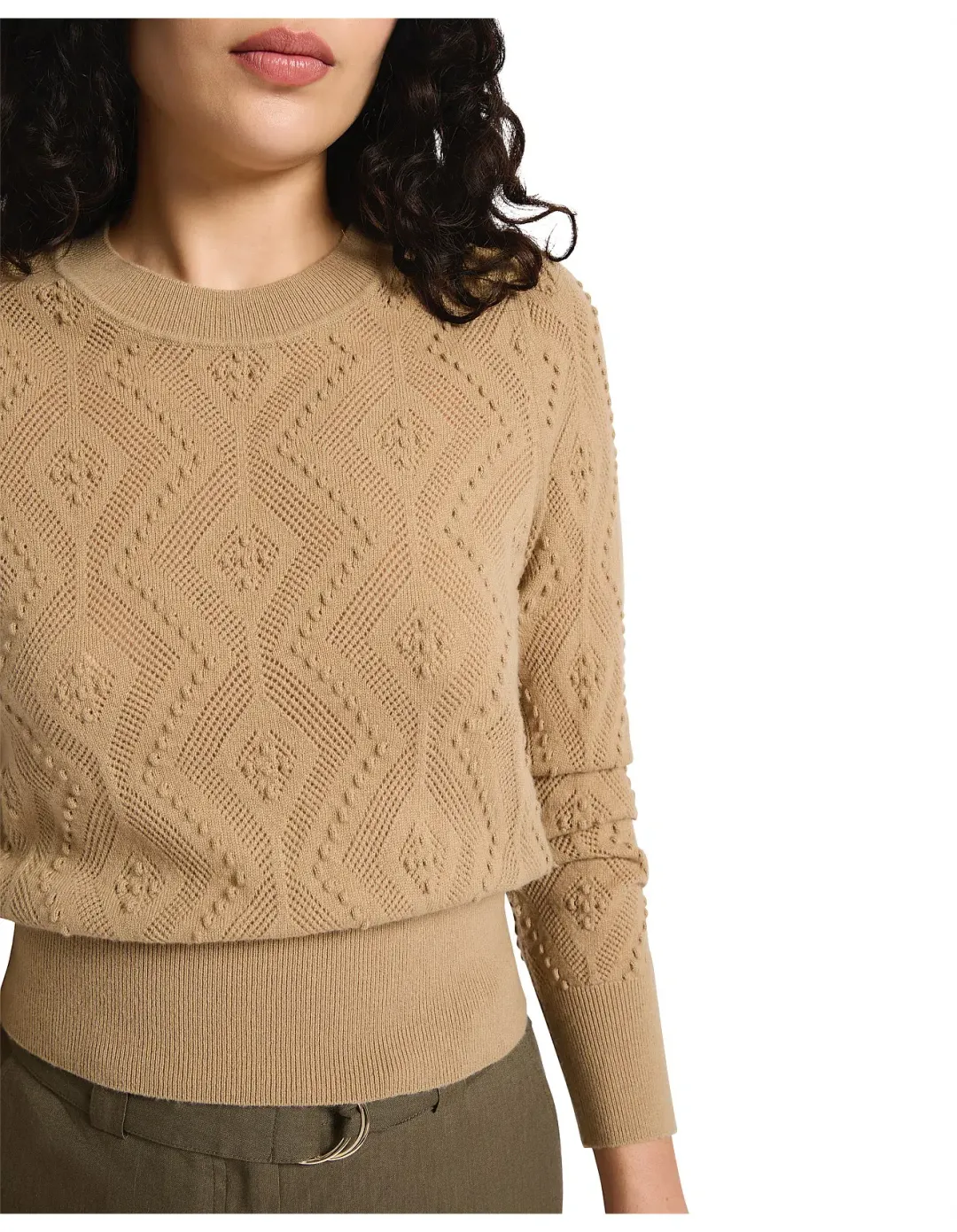 Marcs Can't  Wait To Be Merino Knit Brown Size 10/M for rent on The Volte - main image