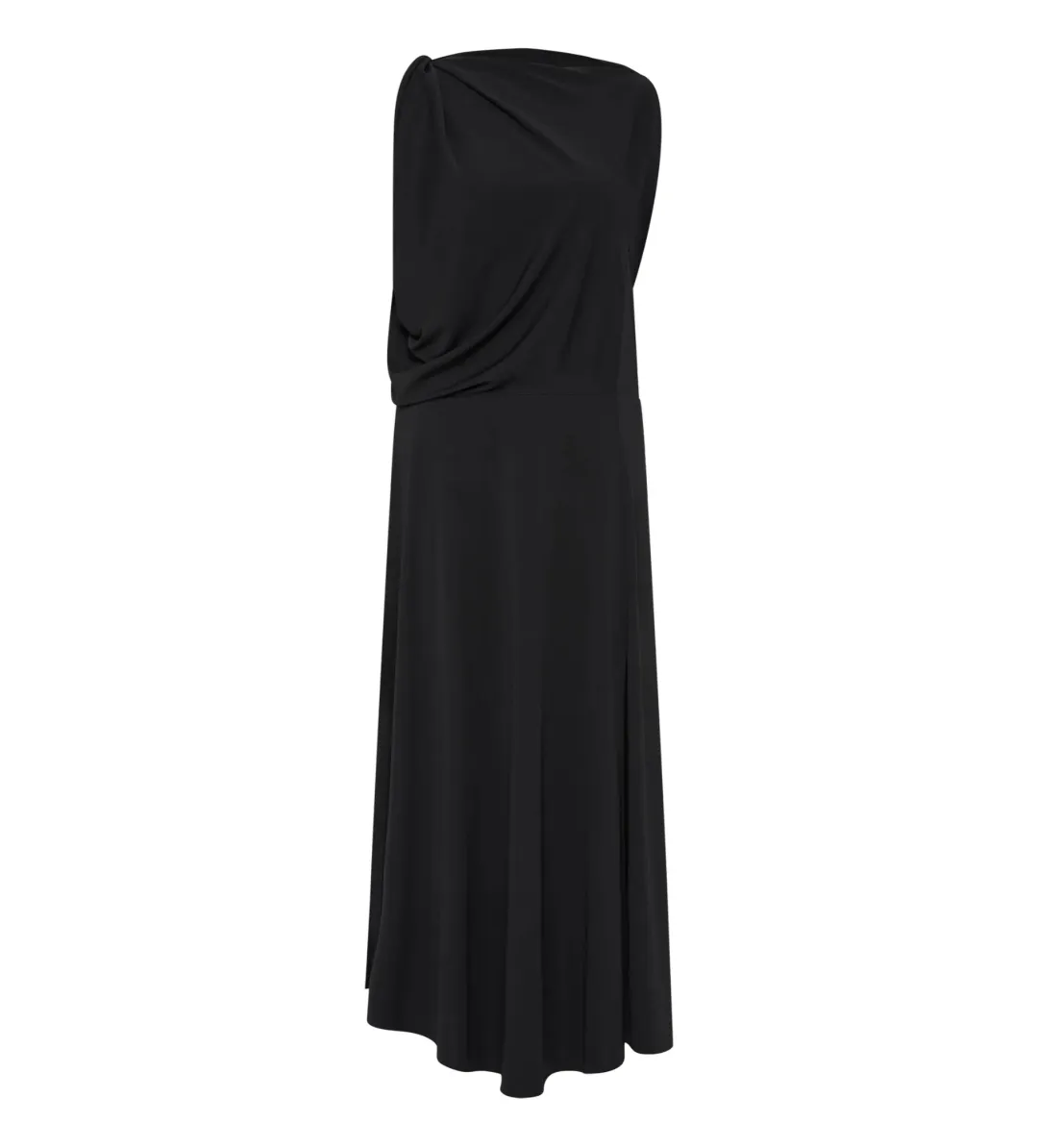 Bianca Spender Jersey Mandala Dress in Black Size S / AU 8 for rent on The Volte - main image