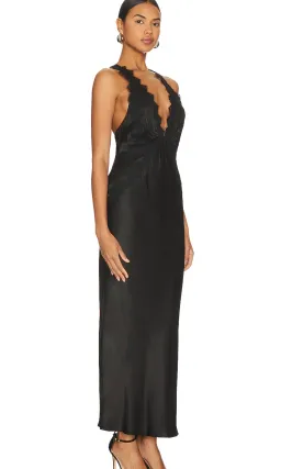 Shona Joy Camille Lace Dress Black Size AU 8 for rent on The Volte - image 2