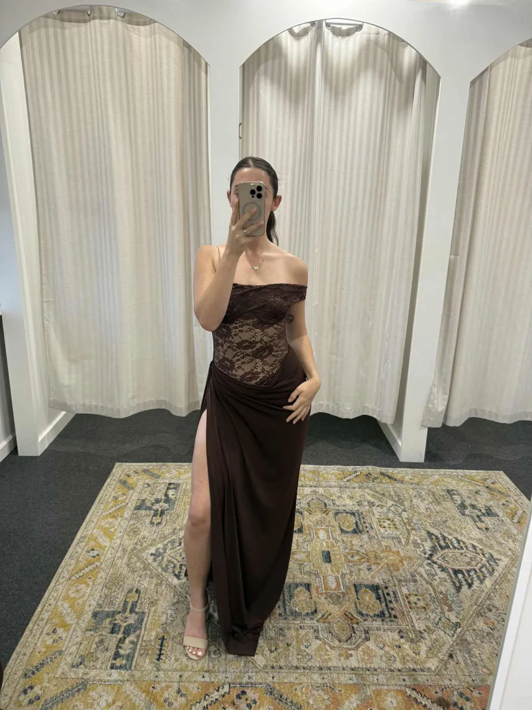 Natalie Rolt Sloane Dress Size 8  for rent on The Volte - main image