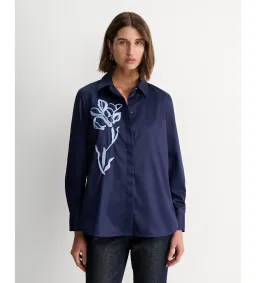 IRIS EMBROIDERED LONG SLEEVE SHIRT for rent on The Volte - image 2
