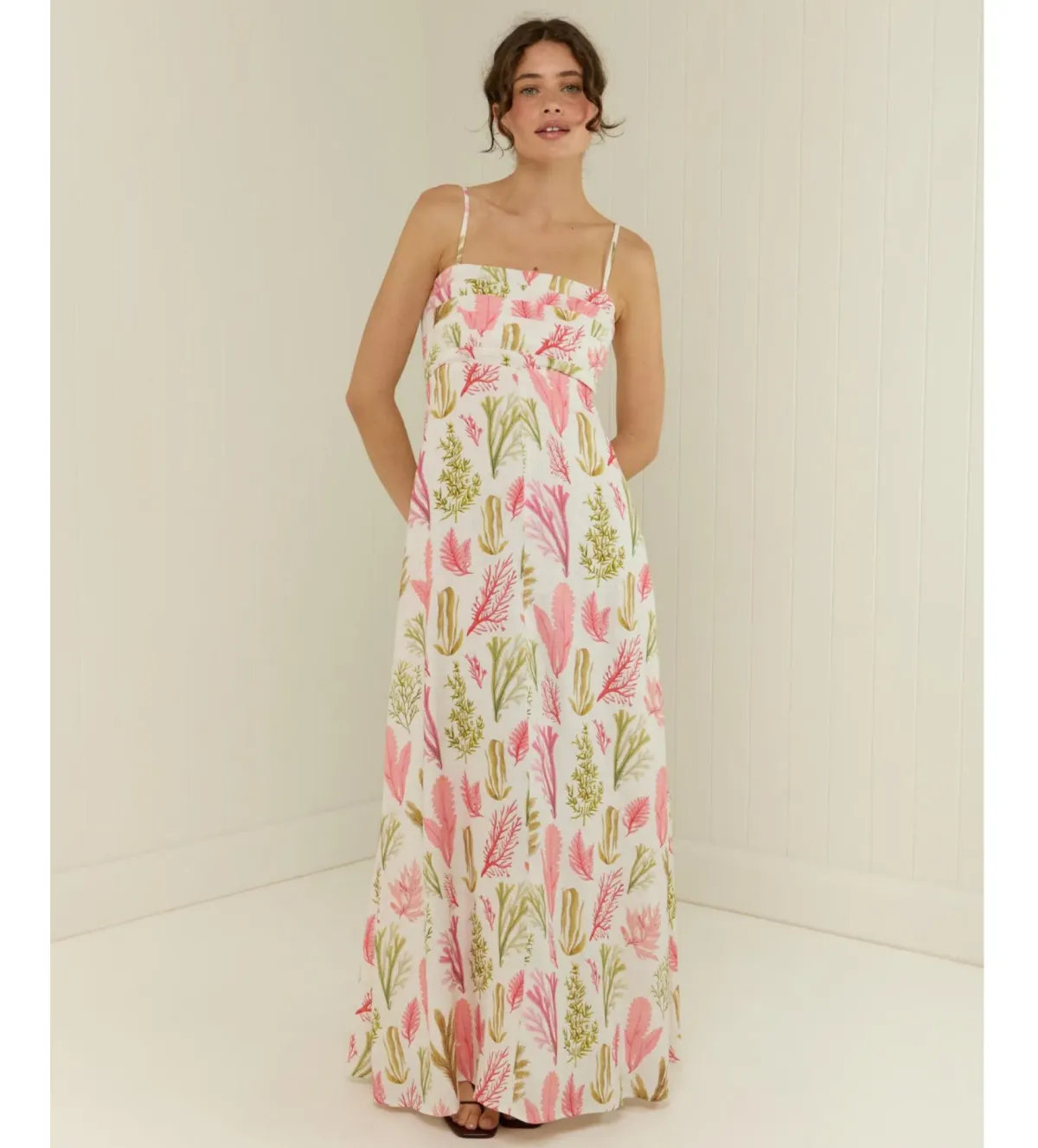 Palm Noosa Primrose Maxi Dress Floral Size 12 for rent on The Volte - main image