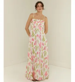 Palm Noosa Primrose Maxi Dress Floral Size 12 for rent on The Volte - image 1