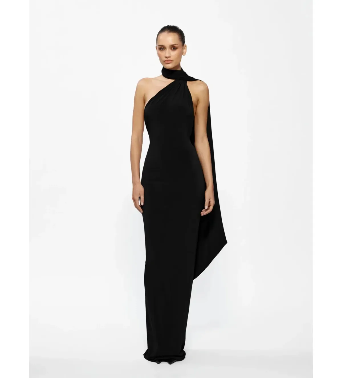 Effie Kats Haven Maxi Dress Black Size S/AU 8 for rent on The Volte - main image