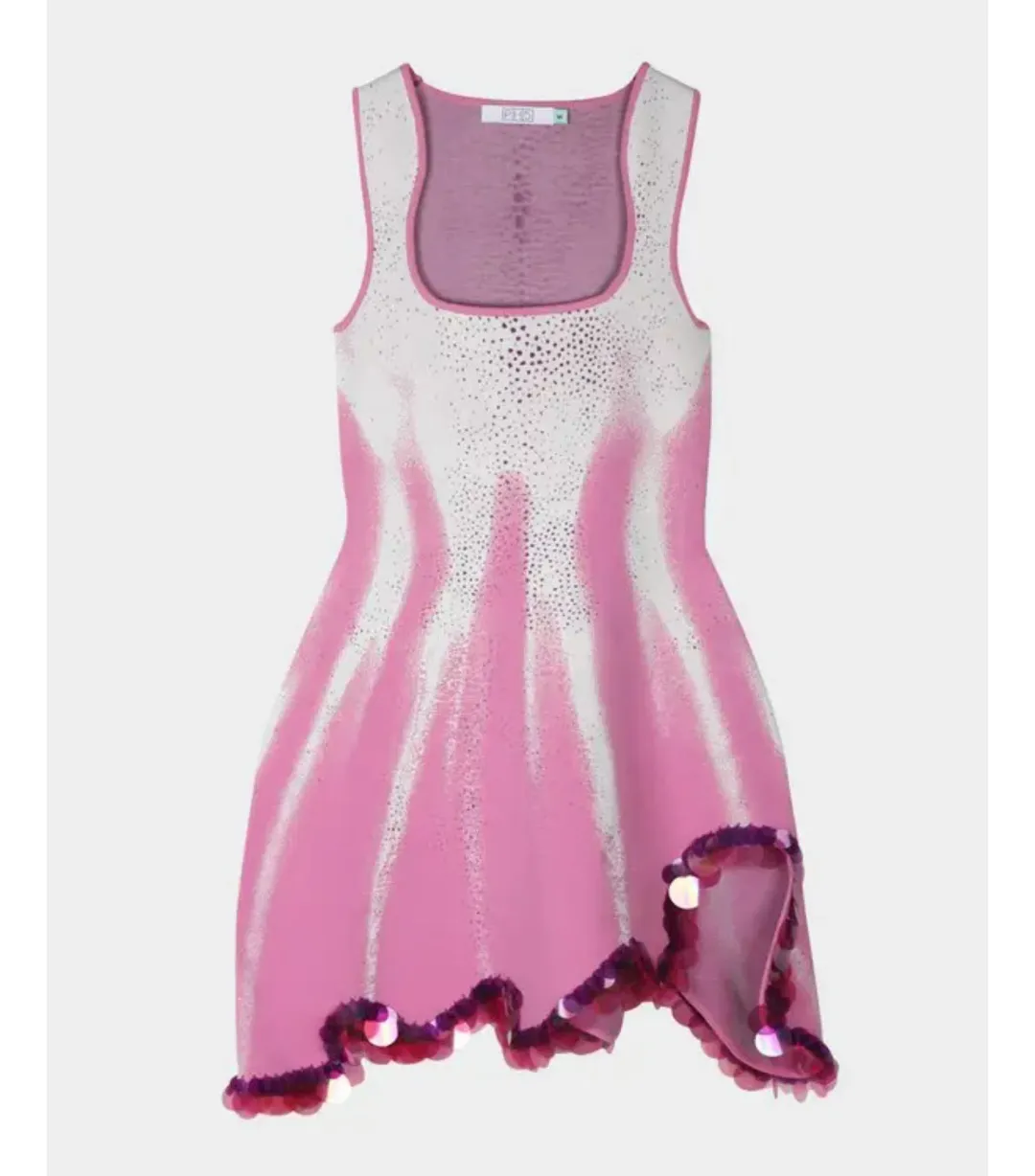 Ph5 Alyssa Wavy Tank Dress in Mulberry Size AU 8 for rent on The Volte - main image