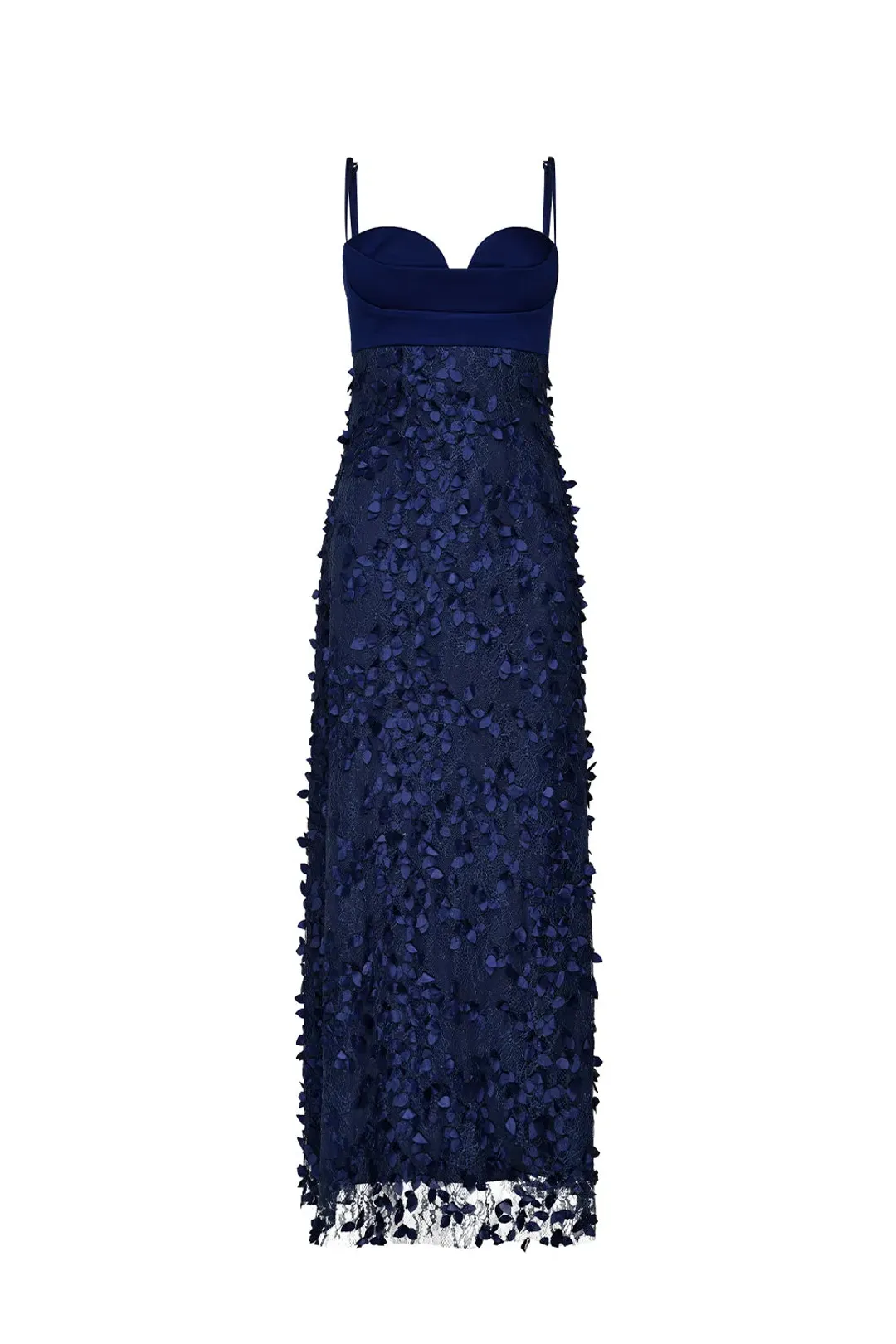 Manning Cartell Enchantment Slip Maxi Dress Navy Blue Size 8  for rent on The Volte - main image