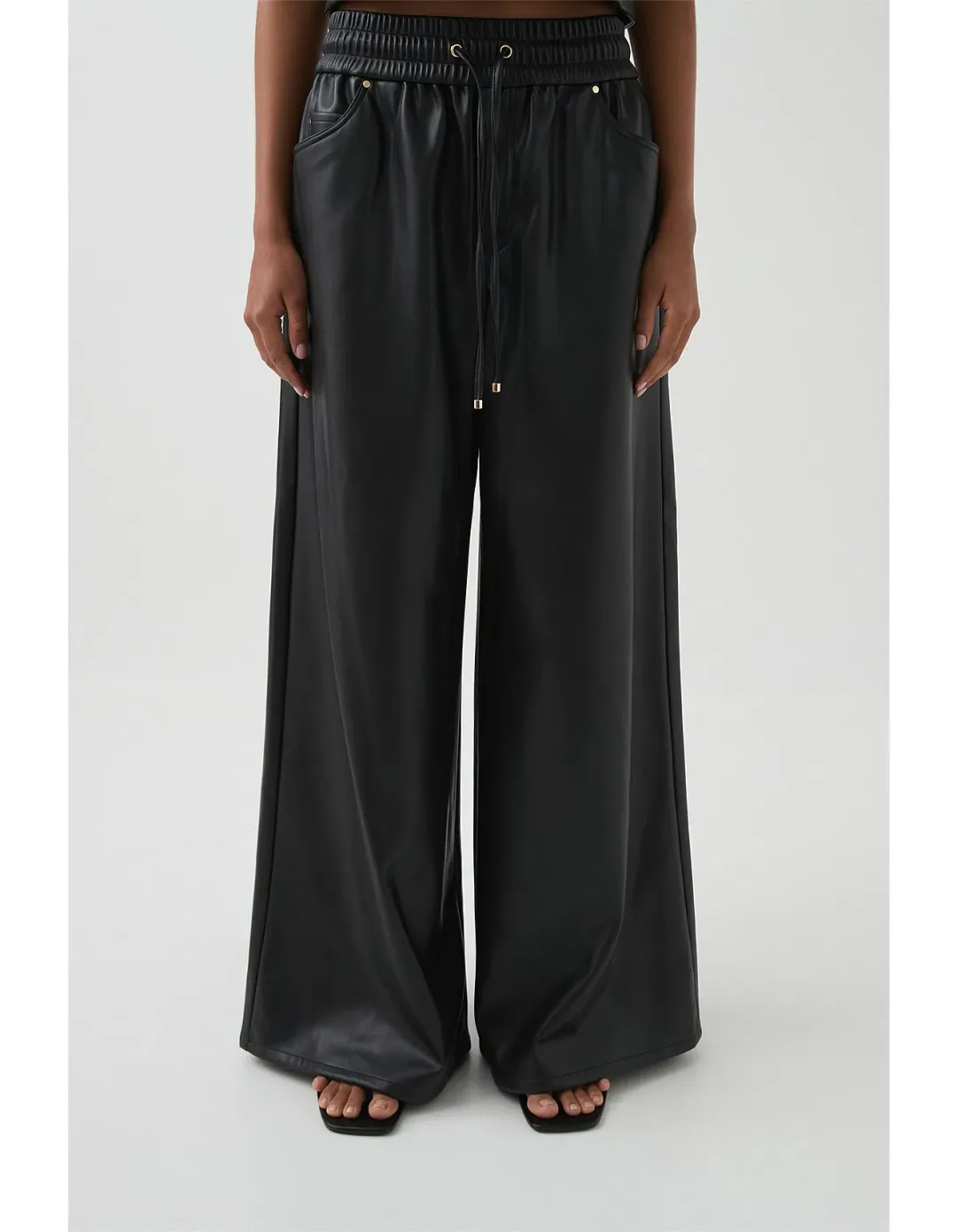 Aje Studio Raven Pant Black Size for rent on The Volte - main image