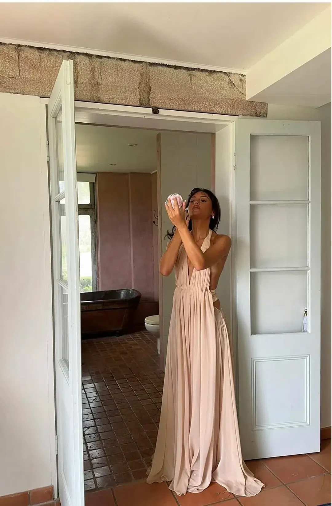 Arcina Ori Florence Dress Stone Size XS / AU 6 for rent on The Volte - main image