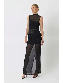Bianca And Bridgett Ramona Maxi Dress in Black Size 10/L for rent on The Volte - image 3