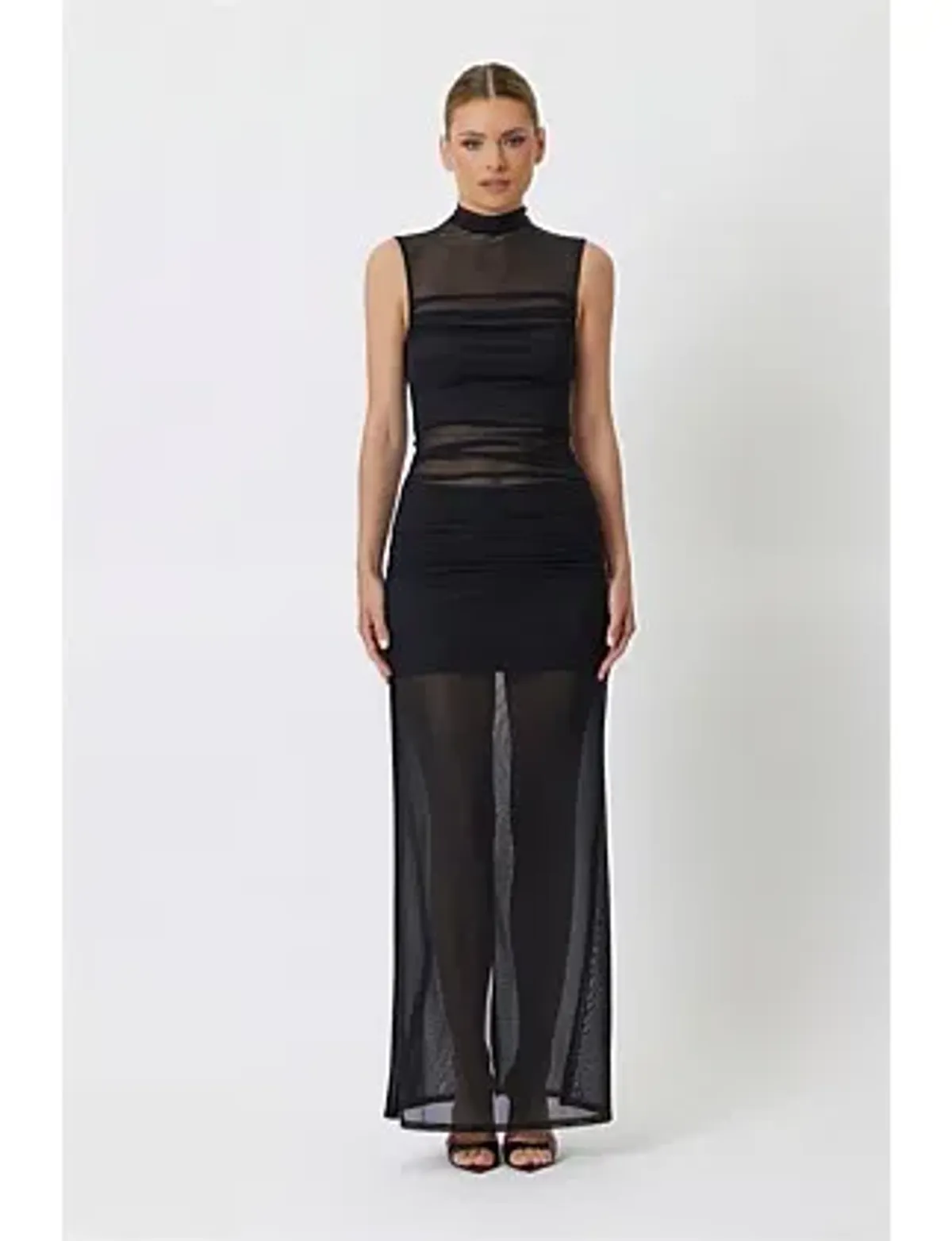 Bianca And Bridgett Ramona Maxi Dress in Black Size 10/L for rent on The Volte - main image