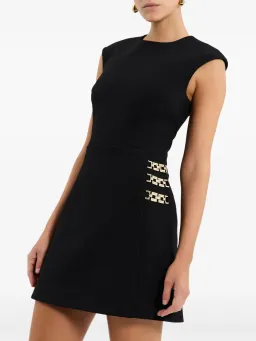 Rebecca Vallance Freyja Mini Dress Black Size 8 for rent on The Volte - image 2