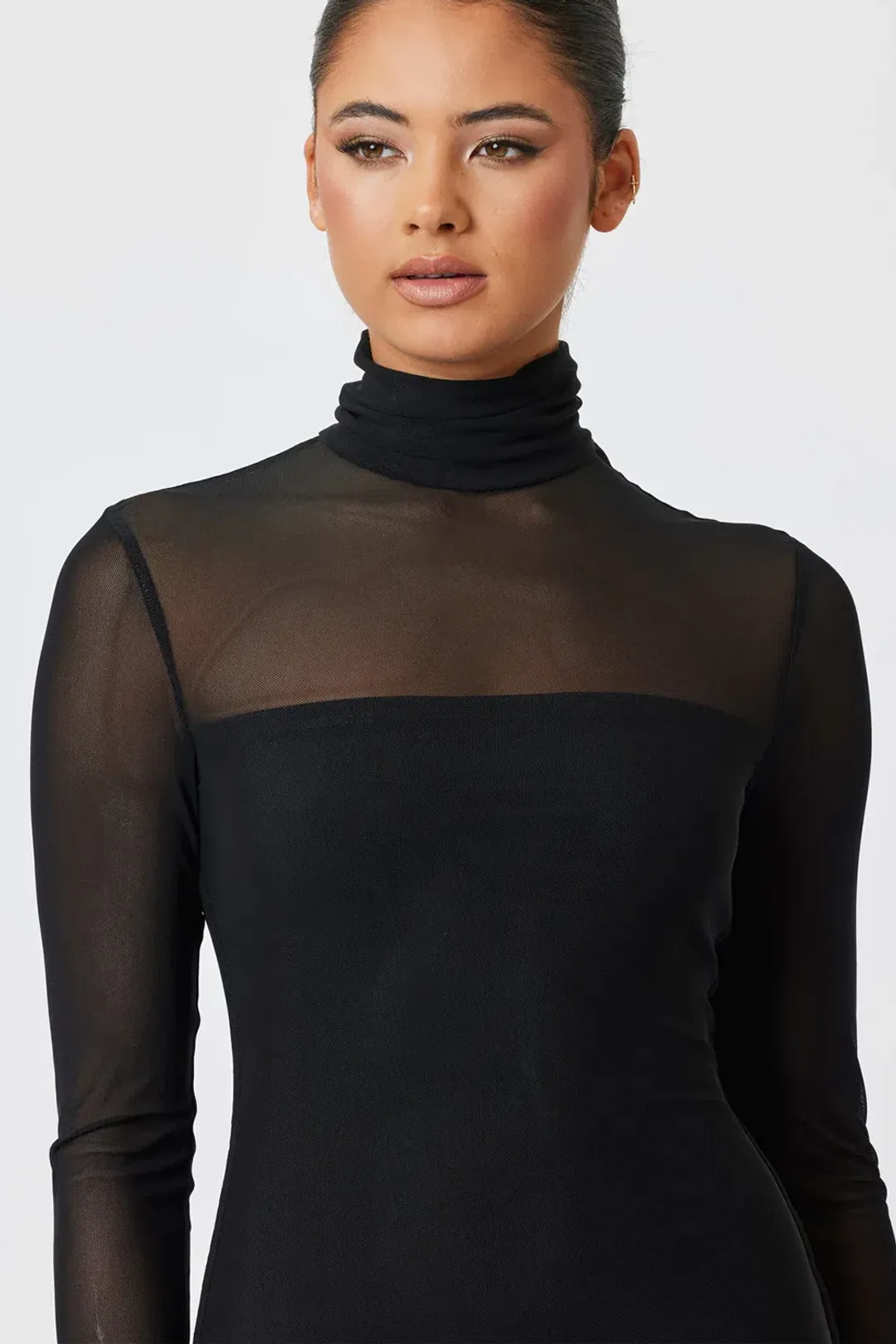 Bianca and Bridgett Olivia Midi Dress Black Size 14 for rent on The Volte - main image