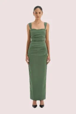 Sir The Label Florent Gown Green Size 8 for rent on The Volte - image 1