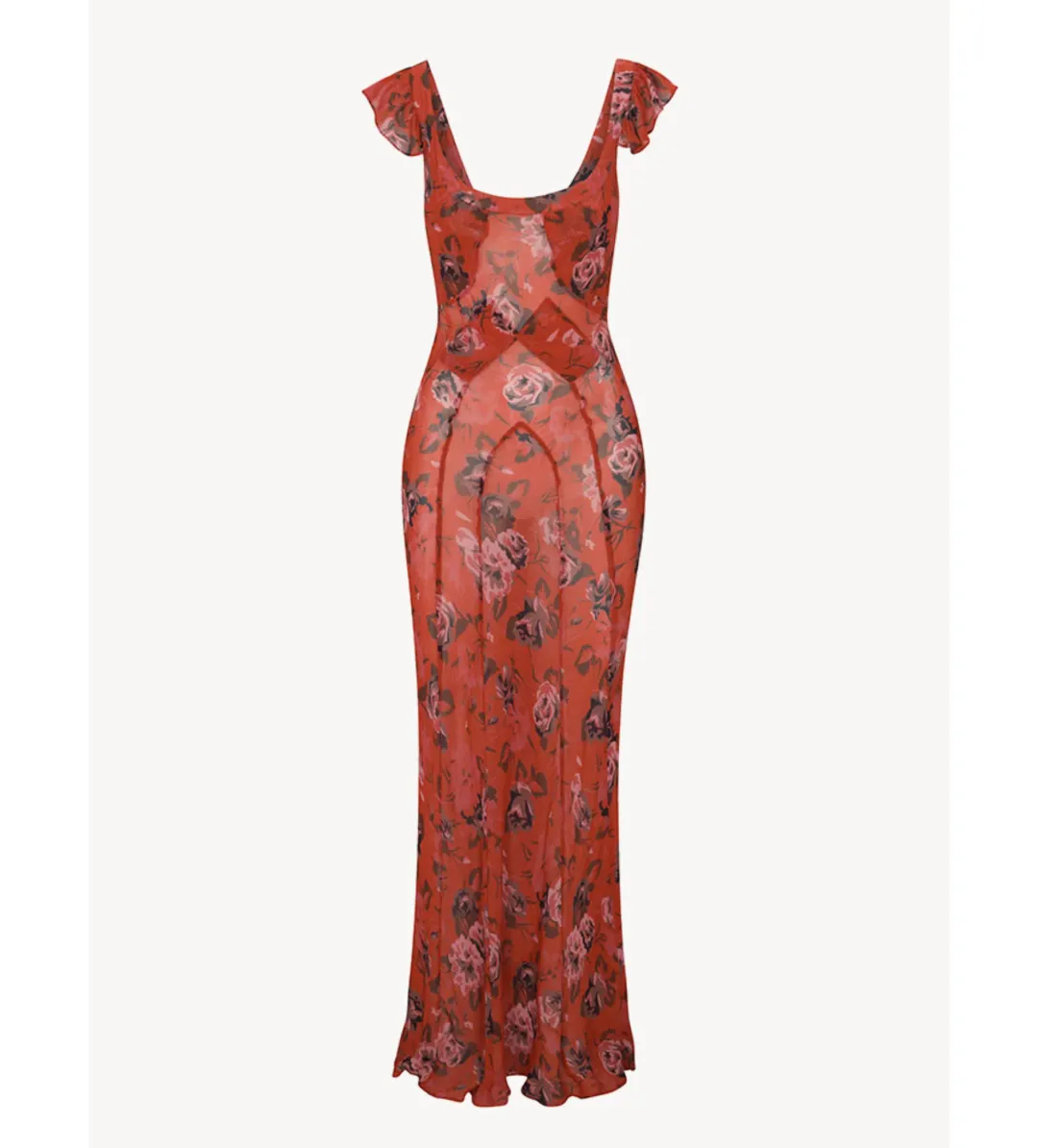 Realisation Par Lila Maxi Dress in Rosa Size AU 8  for rent on The Volte - main image
