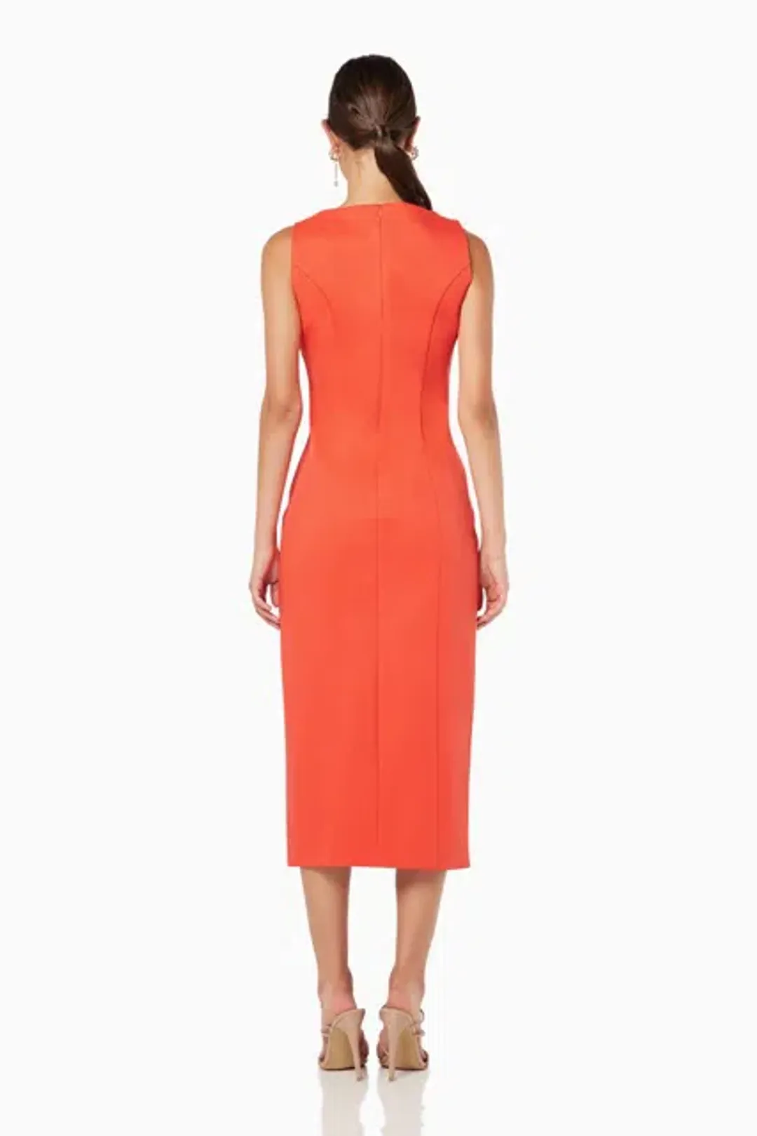 Elliatt Veronica Dress Orange Size S Au 8  for rent on The Volte - main image