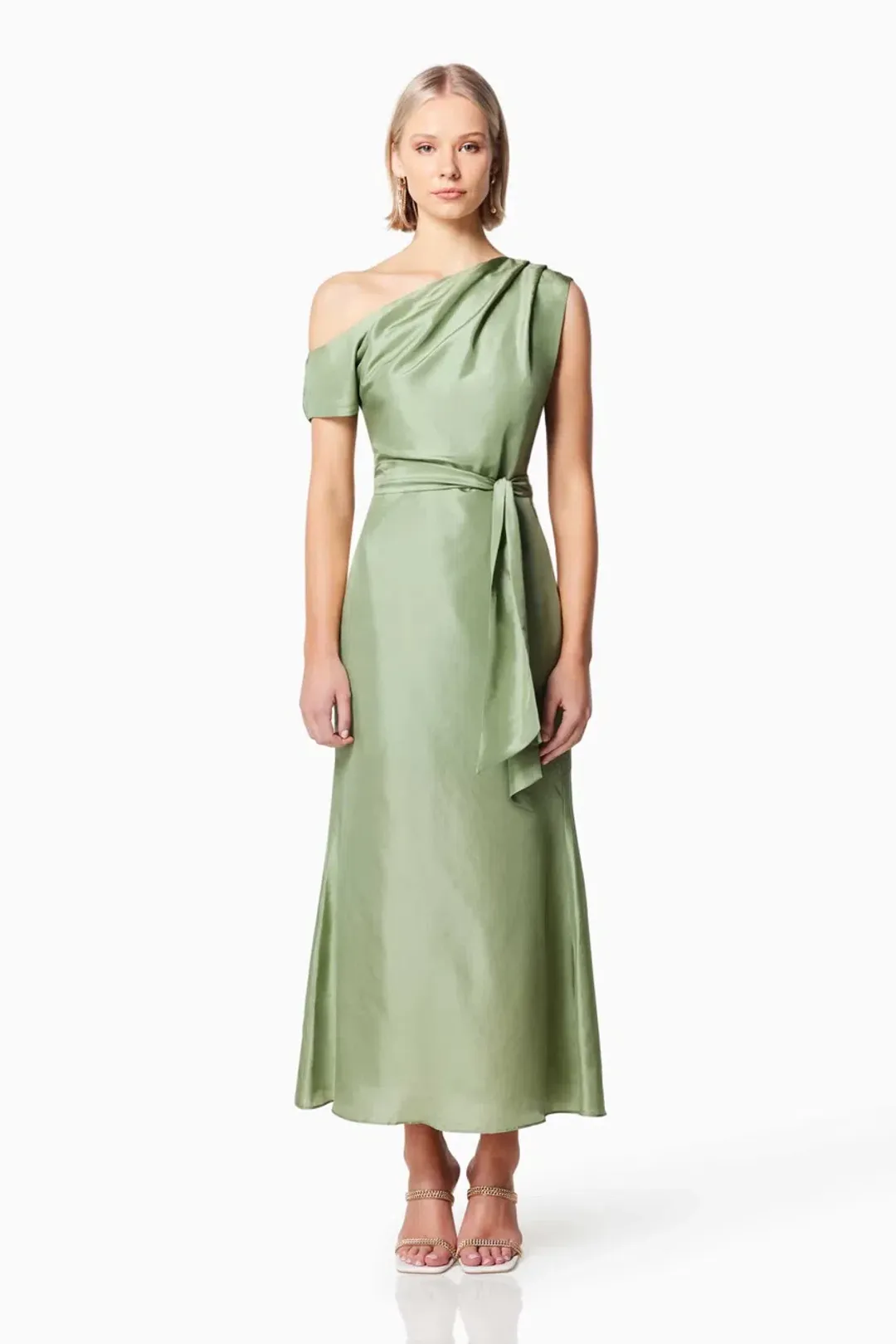 Elliat Finesse Dress Sage Size 8 for rent on The Volte - main image