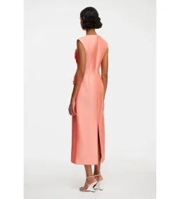 ACLER Glynde Midi Dress Hibiscus Pink Size 12 for rent on The Volte - image 3
