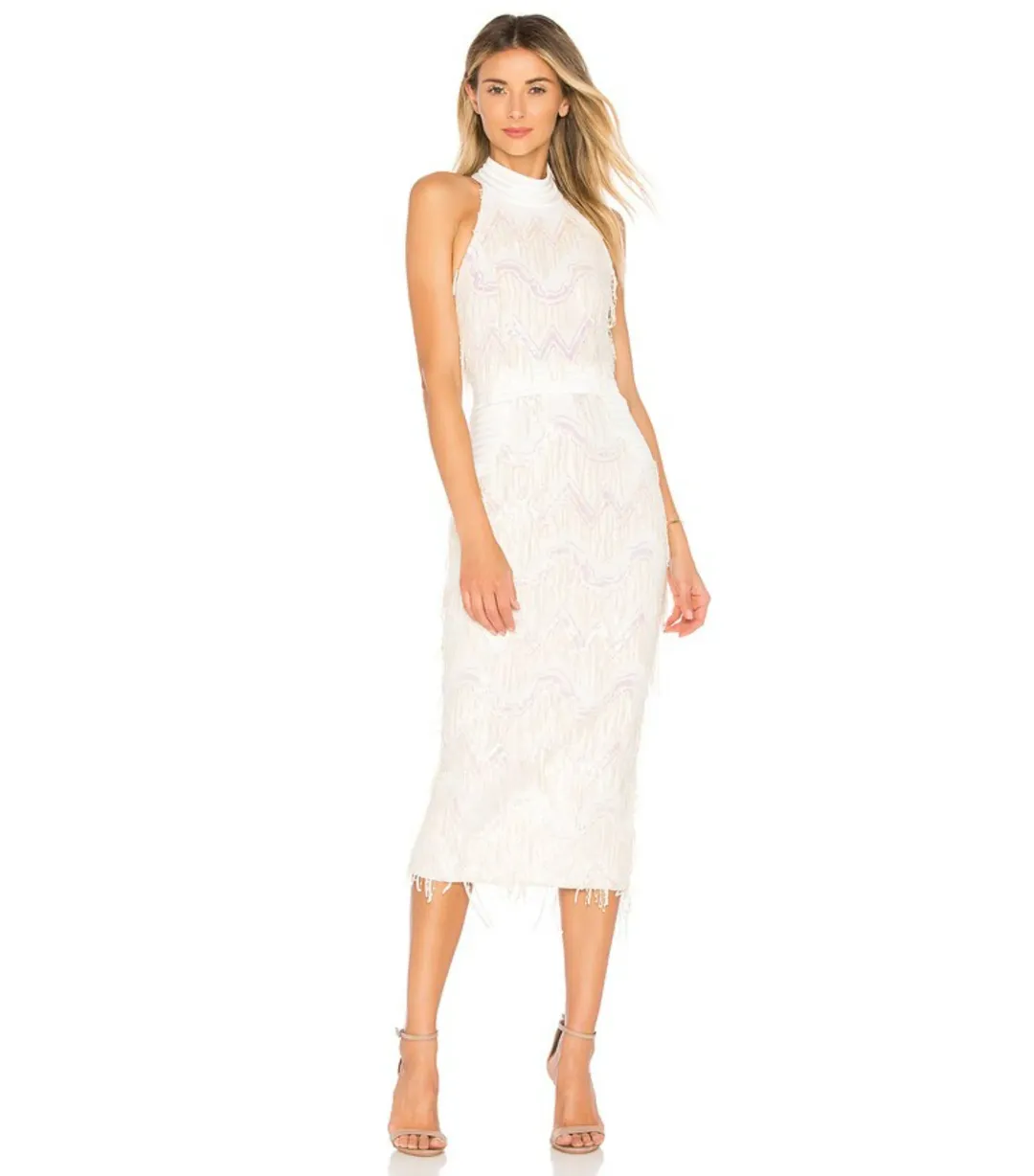 Zhivago Slow Motion Dress White Size 8 for rent on The Volte - main image