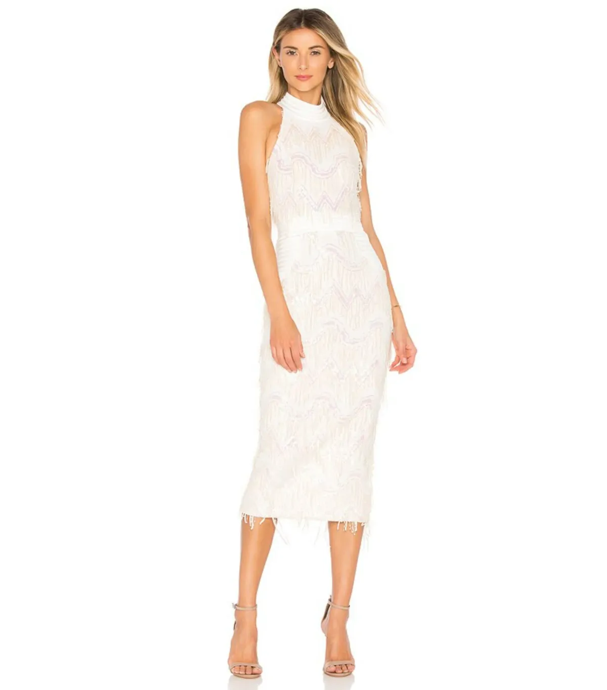 Zhivago Slow Motion Dress White Size 8 for rent on The Volte - main image