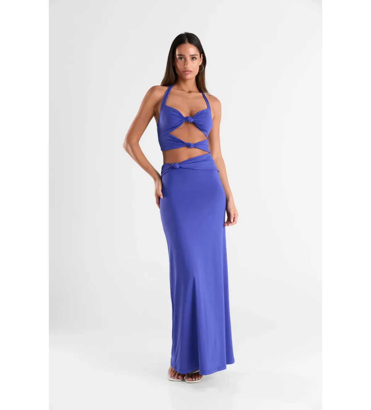 Sasha Therese Oralia Maxi Dress Cobalt Size M/AU 10 for rent on The Volte - main image