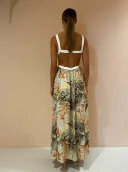 Significant Other Marino Dress in Painted Floral Size 8 for rent on The Volte - image 5