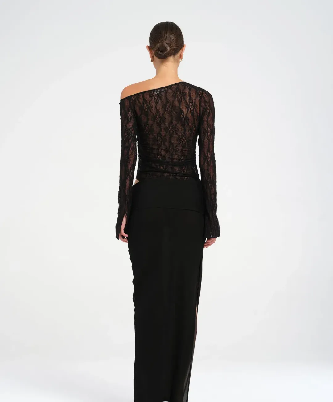 Benni Nova Maxi Dress in Black Size S AU 8 for rent on The Volte - main image