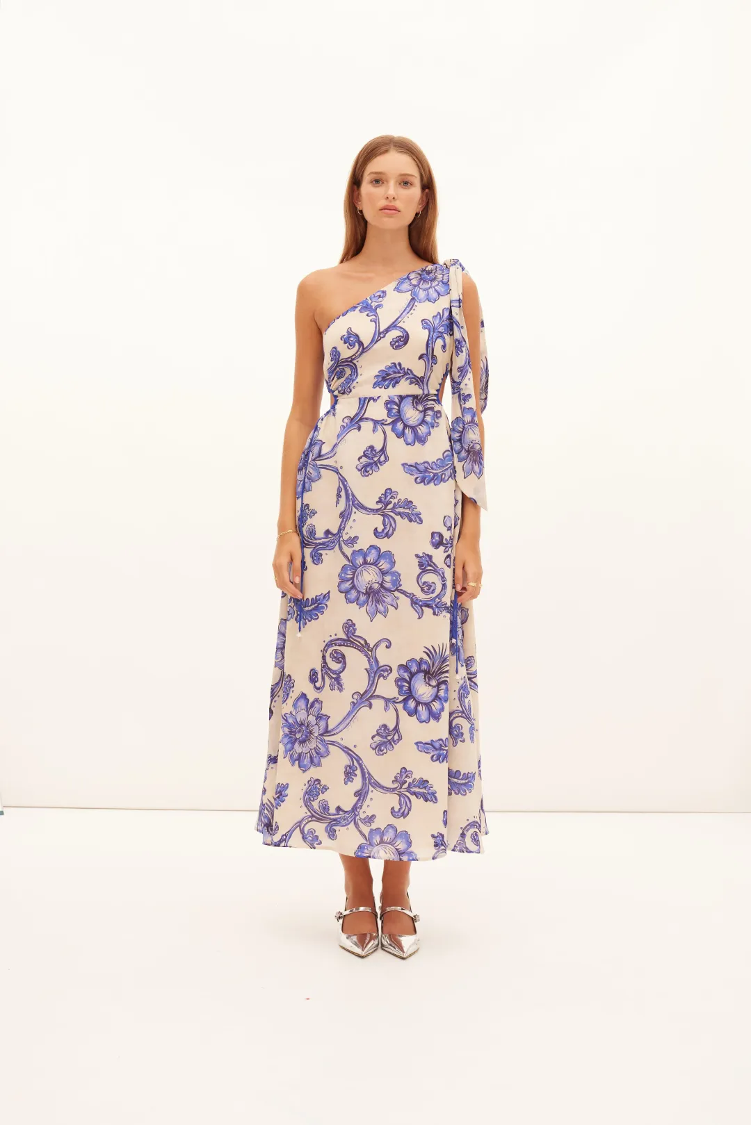 Kate Ford Bartley Tie Cut Gown for rent on The Volte - main image