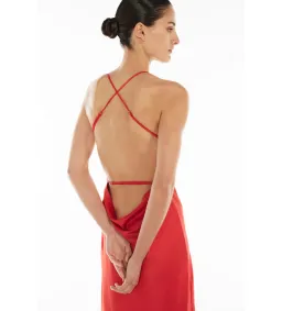 Manning Cartell Saturation Point Slip Maxi Dress in Red Size 10 for rent on The Volte - image 4