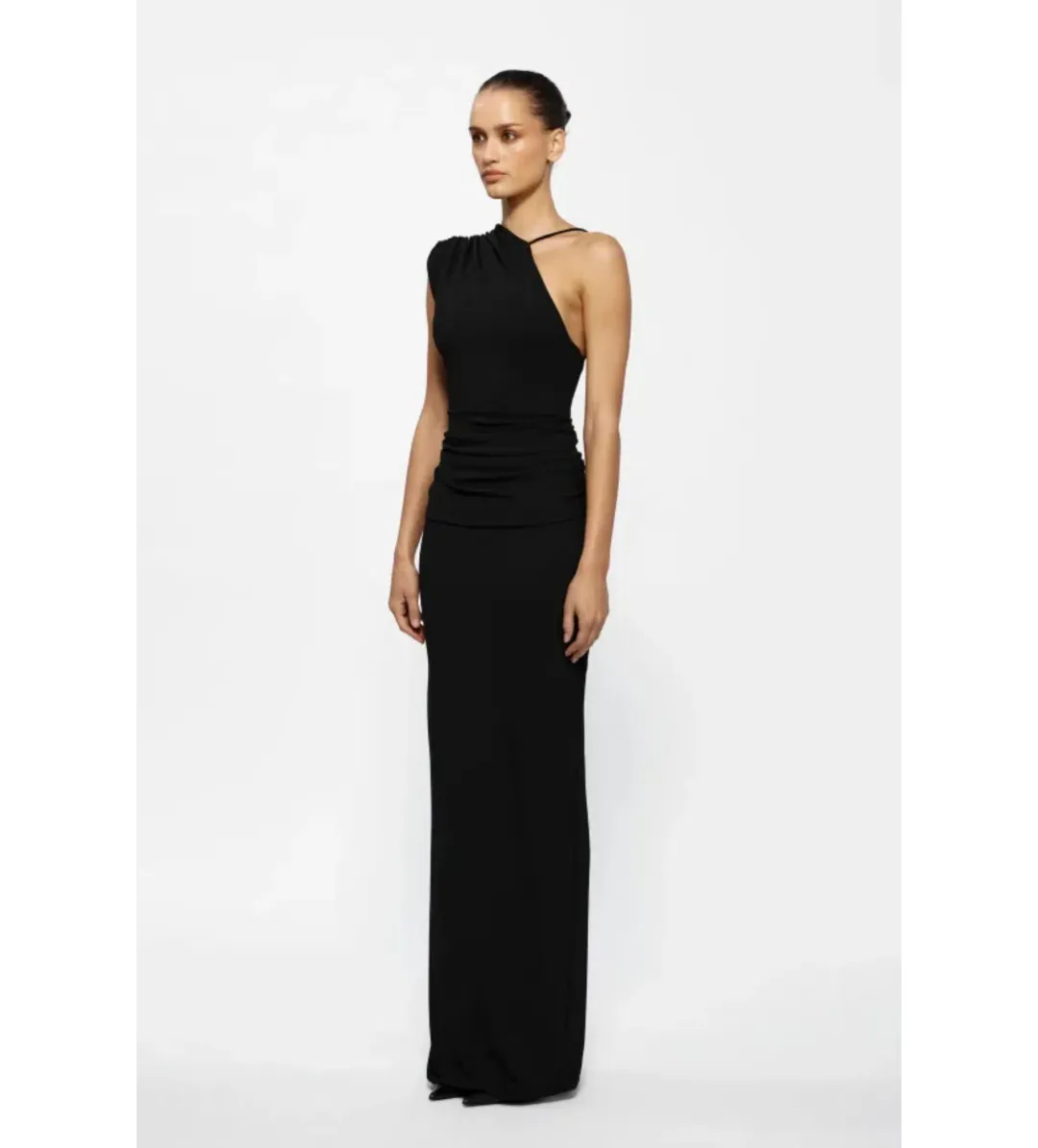 Effie Kats Greer Gown Black Size 10 for rent on The Volte - main image