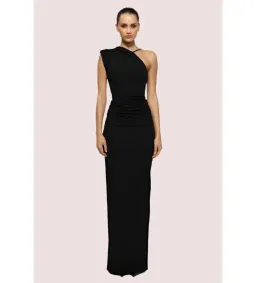 Effie Kats Greer Gown Black Size 12 for rent on The Volte - image 1
