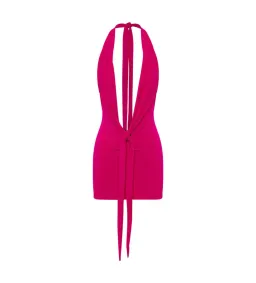 Saboa Studios Bemb Mini Dress Berry Kiss Size S AU 8 for rent on The Volte - image 4