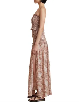 Bec and Bridge Gloria Maxi Floral Strapless Dress in Brown Size 10 for rent on The Volte - image 4