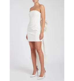 Rebecca Vallance Daphne Mini Dress Ivory Size AU 8 for rent on The Volte - image 2