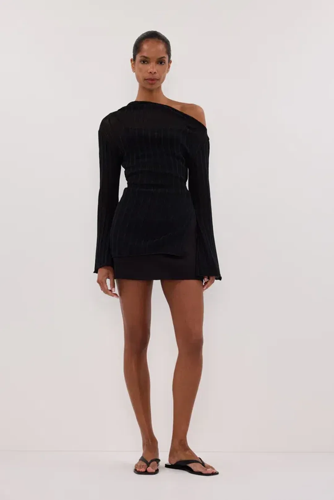 Dissh Soho Skort  Black Size 10 for rent on The Volte - main image