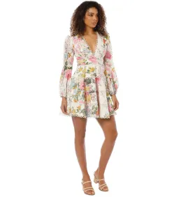 Zimmermann Heathers Flounce Mini Dress Floral Size 1 AU 10 for rent on The Volte - image 2