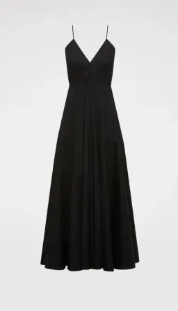 Scanlan Theodore Parachute Strappy Dress in Black Size AU 8 for rent on The Volte - image 2
